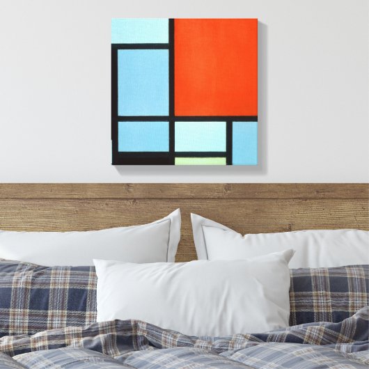 Toile Piet Mondrian Composition (Insitu(Chambre))