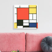 Toile Piet Mondrian - Composition (Insitu(Salon))