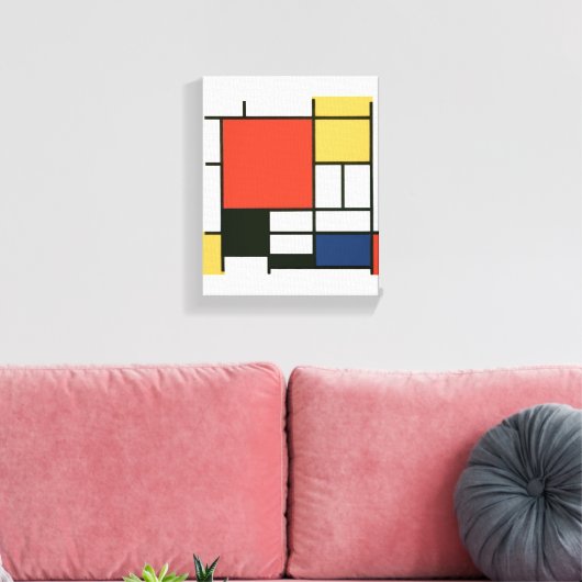 Toile Piet Mondrian - Composition (Insitu(Salon))
