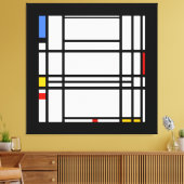 Toile Piet Mondrian, Composition 10 (Insitu(Salon))