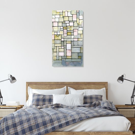 Toile Piet Mondrian Composition 8 (Insitu(Chambre))