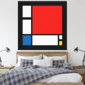 Toile Piet Mondrian, Composition ii (Insitu(Chambre))