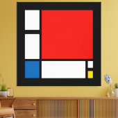 Toile Piet Mondrian, Composition ii (Insitu(Salon))