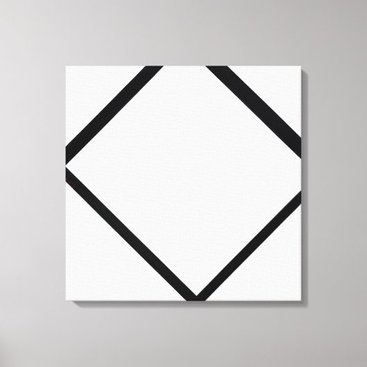 Toile Piet Mondrian Composition No 1 Lozenge avec quatre (Recto)