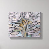 Toile PIET MONDRIAN FLOWERING APPLE TREE, imprimé Abstra (Recto)