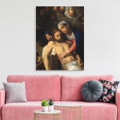 Toile Pietà (Marie et Jésus) (par Adam Elsheimer) (Insitu(Salon))