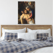 Toile Pietà (Marie et Jésus) (par Adam Elsheimer) (Insitu(Chambre))