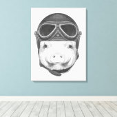 Toile Pig Daredevil (Insitu (Plancher de Bois))