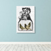 Toile Pigeon (Insitu (Plancher de Bois))