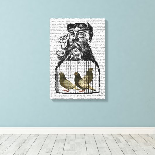 Toile Pigeon (Insitu (Plancher de Bois))