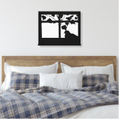 Toile Pigeon au repos (Insitu(Chambre))