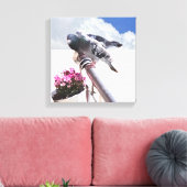 Toile Pigeon et Fleurs (Insitu(Salon))