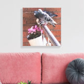 Toile Pigeon et Fleurs (Insitu(Salon))