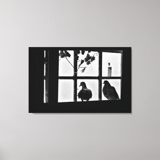 Toile Pigeon Friends (Recto)