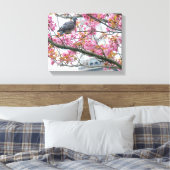 Toile Pigeon Reposant Sur Une Zone D'Arbre Imprimer (Insitu(Chambre))