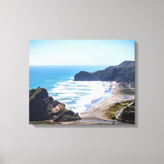 Toile Piha Beach, Nouvelle-Zélande (Recto)