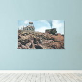 Toile Pikes Peak, Colorado - Au Sommet (Insitu (Plancher de Bois))