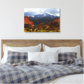 Toile Pikes Peak du Jardin des Dieux (Insitu(Chambre))