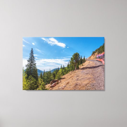 Toile Pikes Peak Train Ride Canvas Imprimer (Recto)