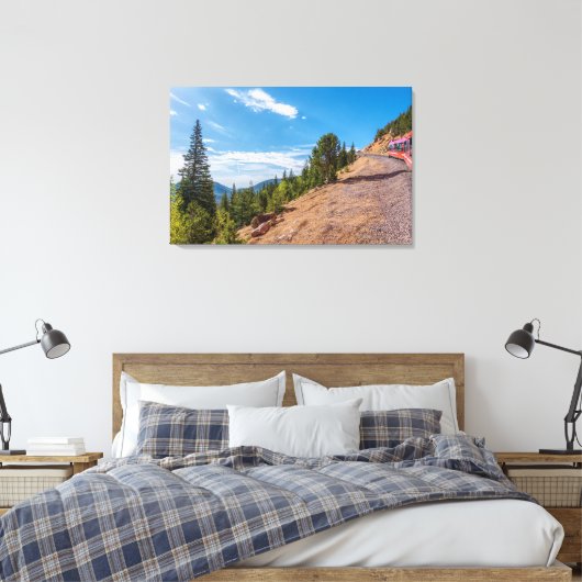 Toile Pikes Peak Train Ride Canvas Imprimer (Insitu(Chambre))