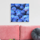 Toile pile de bleuets (Insitu(Salon))
