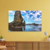 Toile Pile de mer sur la plage de Bandon à Bandon, Orego (Insitu(Salon))