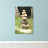 Toile Pile De Roches Balancées (Insitu (Plancher de Bois))