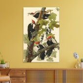 Toile Pileated Woodpecker from Audubon Birds of America (Insitu(Salon))