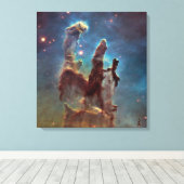 Toile Piliers de création (Insitu (Plancher de Bois))