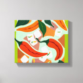 Toile Piliers et cubes de glace (Recto)