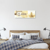 Toile Pillar Rock, Washington - Boss Saumon Étiquette (Insitu(Chambre))