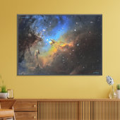 Toile Pillars of Creation - Distinguished Canvas Print (Insitu(Salon))