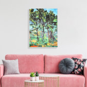 Toile Pin avec Viaduc par Paul Cezanne, Art ancien (Insitu(Salon))