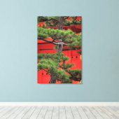 Toile Pin de bonsaï (Insitu (Plancher de Bois))