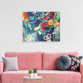 Toile Pinball (Insitu(Salon))