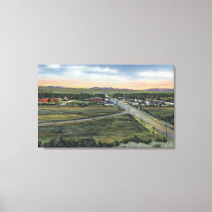 Toile Pinedale, WY - comté Seat du comté de Sublette