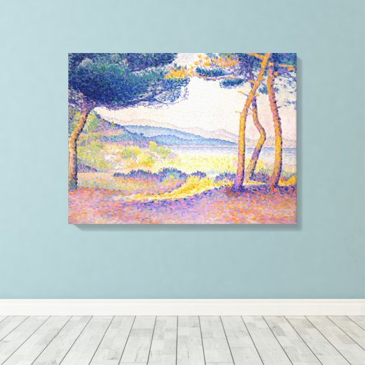 Toile Pines Along (Insitu (Plancher de Bois))