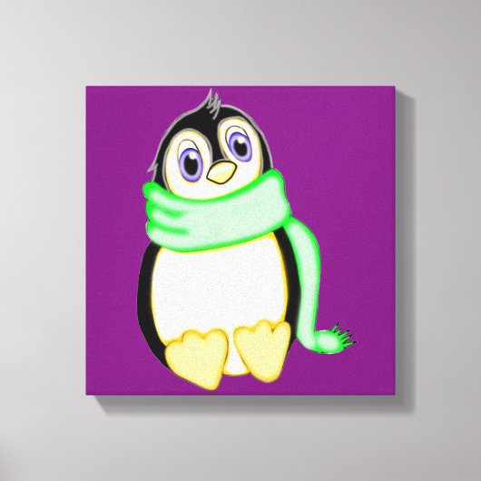 Toile Pingouin Perky 12 x 12 (Recto)