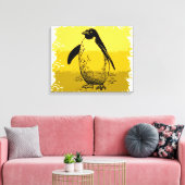 Toile Pingouin vintage (Insitu(Salon))