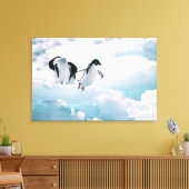 Toile Pingouins d'Adelie (pygoscelis adeliae) Antarctiqu (Insitu(Salon))