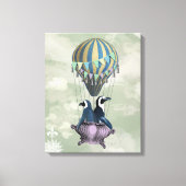 Toile Pingouins volants (Recto)