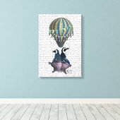 Toile Pingouins volants (Insitu (Plancher de Bois))