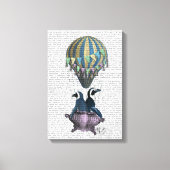 Toile Pingouins volants (Recto)