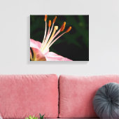 Toile Pink Asiatic Lily Closeuse (Insitu(Salon))