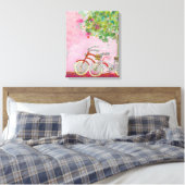 Toile Pink Bicycles (Insitu(Chambre))