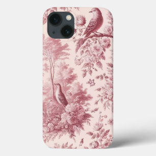 Toile Pink  iPhone 13 Hoesje