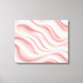 Toile Pink Cream Abstract Design (Recto)