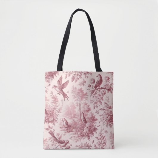 Toile Pink  Draagtas (Voorkant)