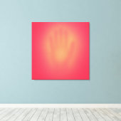 Toile Pink Hand (Insitu (Plancher de Bois))