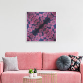 Toile Pink Poppies II Stretched Canvas Print (Insitu(Salon))